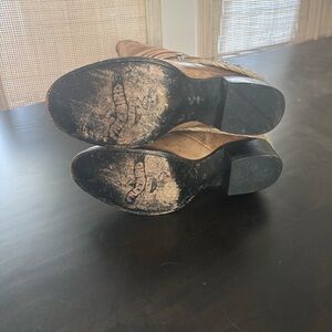 Freebird Brown Heeled Boots